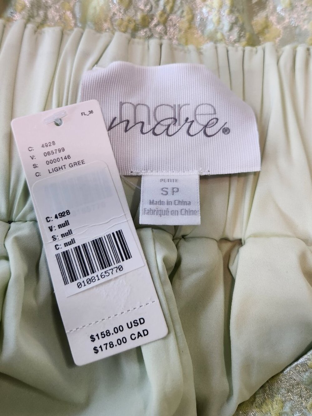 ANTHROPOLOGIE Mare Mare Square-Neck Babydoll Midi Dress - Picture 12 of 15